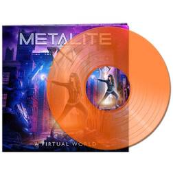 Metalite - A Virtual World - Clear Orange - Vinyl (Vinyl)