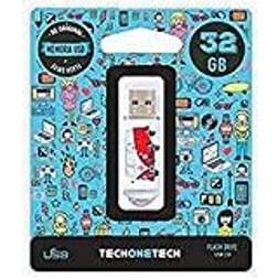 Tech-One-Tech Pendrive 32Gb Camper Van-Van