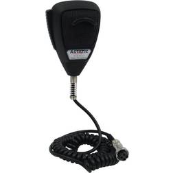 636L Noise Canceling 4-Pin CB Microphone in Rubberized Black