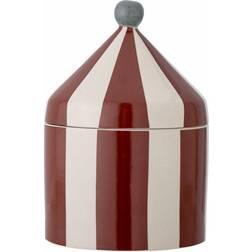 Bloomingville Mini Cimmi Boîte De Rangement Ø 15,5 cm Rouge Blanc