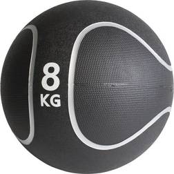 Gorilla Sports Medicinbold Sort Silver 1-10 kg