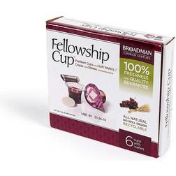 Fellowship Cup Prefilled Communion Cups, Box of 6