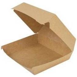 Multi Takeaway boks 150x195x80 mm Kraft Brun/Brun,125 stk/krt