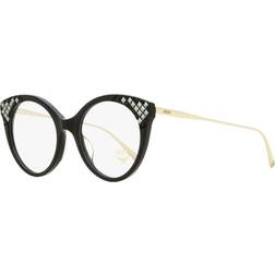 MCM Oval MCM2698R 001 Black/Gold 53mm black