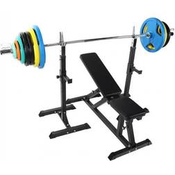 Gorilla Sports Træningspakke TRIGRIP 50/51mm 120kg Træningspakke 50mm 127,5kg