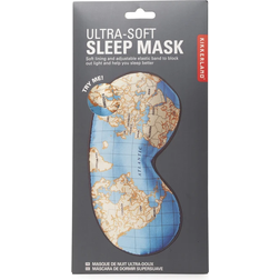 Kikkerland Maps Ultra Soft Sleep Mask