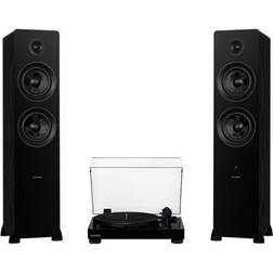 Fluance RT81 Vinyl Turntable and Ai81 Elite Powered Floorstanding Tower Speakers