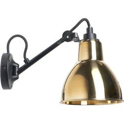 Lampe Gras 104 Svart/Mässing Väggarmatur