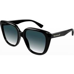 Gucci GG1169S-002 Donna Squadrata Nero