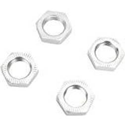 Reely 1:8 Wheel nuts (self locking) Silver 4 pc(s)