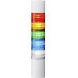 Patlite Signal Column LR6-502WJBW-RYGBC LED 5-färgad, röd, gul, grön, blå, vit 1 st