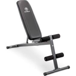 Marcy Utility Bench for Upright, Incline, Decline, and Flat Exercise SB-261W