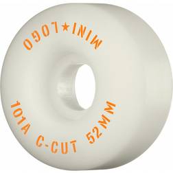 Mini Logo C-Cut #3 101A 52mm Wheels white Uni