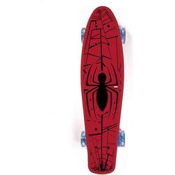 Marvel Skateboard per bambini Seven Penny Board Spider-Man Noir