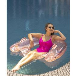 PoolCandy Deluxe Glitter Sun Chair Jumbo Metallic