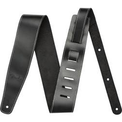 Fender BrokenIn Leather Strap Black 2.5