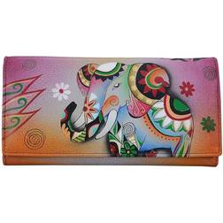 Anna by Anuschka Anuschka Multi Pocket Wallet Multi Misc Accessories No Elephant
