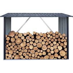 Hanover 84.50 in. Indoor/Outdoor Firewood Rack