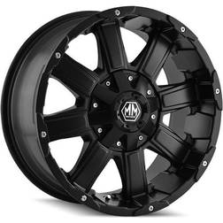 Mayhem Chaos 8030, 20x9 Wheel with 8x6.5 8x170 Bolt Pattern