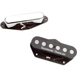 Seymour Duncan Accessoires Guitares Sts-3 Quarter Pound Tele Kit Noir Doubles Humbuckers