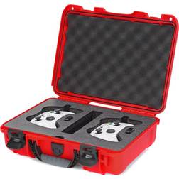 Nanuk Case w/foam insert for 21255 2 XBOX Controller - Red Interior dimensions = 13.2x9.2x3.8910-XBCTL9