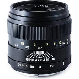 Oshiro 35mm f/2 LD UNC AL Wide Angle Full Frame Prime Lens for Canon EOS 70D 60D