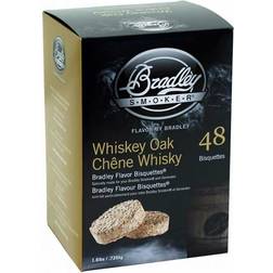 Bradley Bradley Smoker Oak Wood Bisquettes for Grilling & BBQ, 48 Pack