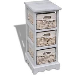 vidaXL Wooden Opbevaringsskab 25x58cm