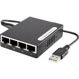 Renkforce Réseau RF-4451433 5 Ports 100 MBit/s Alimentation USB W626991