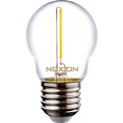 Noxion Lucent LED E27 Kugle filament klar 1.4W 136LM 827 ekstra varm hvid erstatter 15W