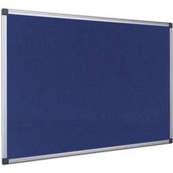Bi-Office Earth-It Executive Grey Felt Noticeboard
