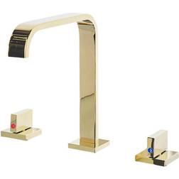 Beliani 3 Hole Bathroom Basin Tap