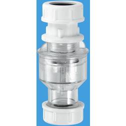 Mcalpine McAlpine TUN5-CL Straight Through Tun Valve White