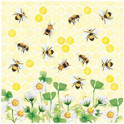 Ambiente Ambiente 3 Ply Paper Napkins, Bees Joy