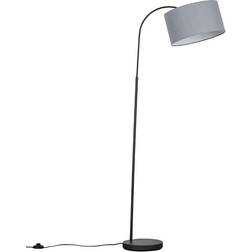 Curva Dark Floor Lamp