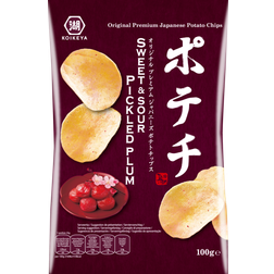 Koikeya Potato Sweet & Sour Umeboshi Chips