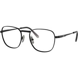 Ray-Ban FRANK II TITANIUM Negro Montura Transparente Lentes polarizados 48-20