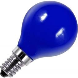 SPL LED Kogellamp Kleine fitting E14 1W Blauw