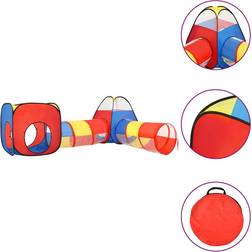 vidaXL Tenda da Gioco per Bambini Multicolore 190x264x90 cm