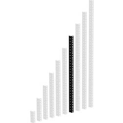 Adam Hall 61535B14 Profilé Rack En Acier 2 mm 14U