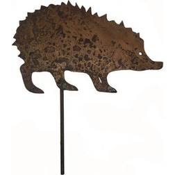 Hedgehog On Stake Black