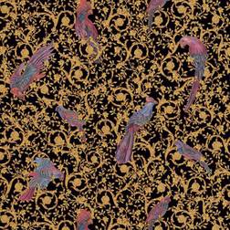 Profhome 370531-GU Exclusive wallpaper shimmering gold black 7.035 m2 (75 ft2)