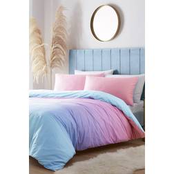 Portfolio Home Rainbow Ombre Duvet Cover Blue