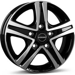 Borbet CWD Gloss Black 5/118 ET68 B71.1