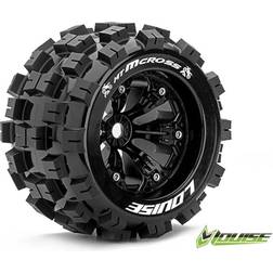 Minicars Tire & Wheels MT-MCROSS 3,8" Svart 0-offset (2)