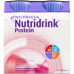 Nutridrink Protein Jordbær 4