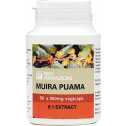 Rio Amazon 500 mg Muira Puama 5:1 Extract Vegetable