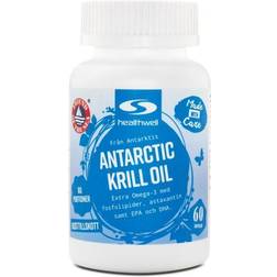 Healthwell Antarctic Krill Oil, 60 60 stk