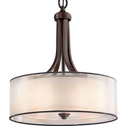 Kichler Belle Suspension Lacey - Bronze Blanc Transparent Lustre 50.8cm