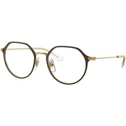 Ray-Ban JACK KIDS Guld Montura Klara Lentes polariserade 47-18